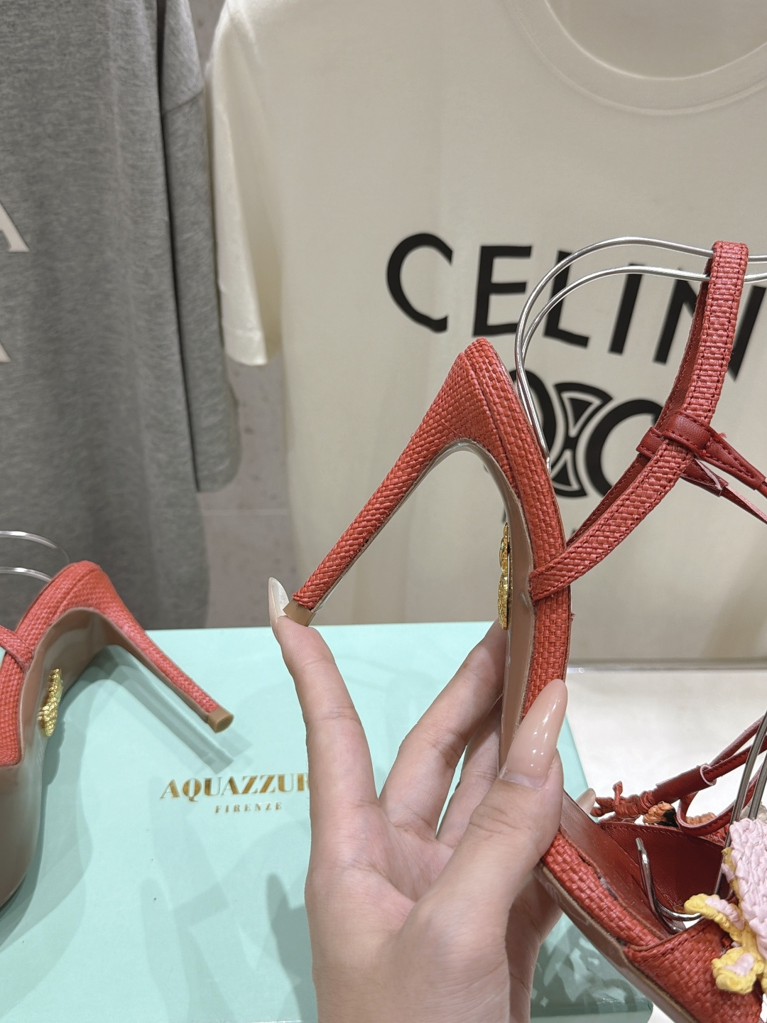 高版本出厂 「ᴀqᴜᴀᴢᴢᴜʀᴀ」AQUAZZURA/菠萝F072 2026ss新款海洋风编织配饰高跟鞋凉鞋 ____ 高版本出厂 「ᴀqᴜᴀᴢᴢᴜʀᴀ」AQUAZZURA/菠萝F072 2026ss新款海洋风编织配饰高跟鞋凉鞋 ____