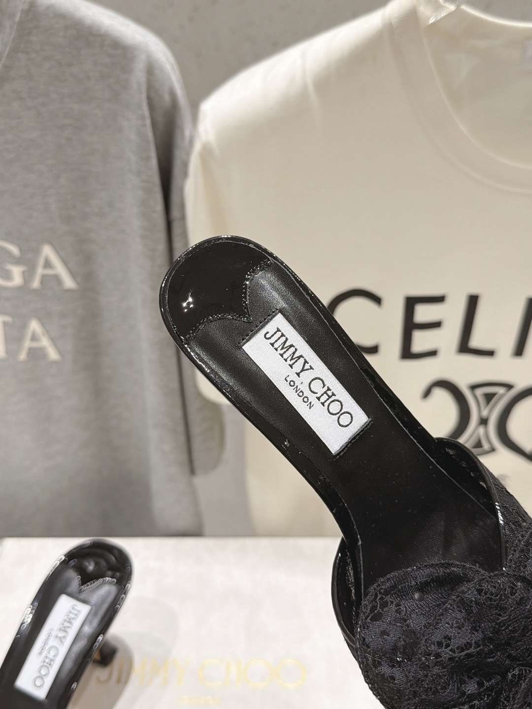 高版本出厂 JIMMY CHOO*|JC/吉米周2026ss新款简约蕾丝网纱小猫跟高跟鞋拖鞋 原版套楦,完美的线条, 高版本出厂 JIMMY CHOO*|JC/吉米周2026ss新款简约蕾丝网纱小猫跟高跟鞋拖鞋 原版套楦,完美的线条,