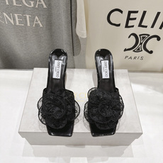 高版本出厂 JIMMY CHOO*|JC/吉米周2026ss新款简约蕾丝网纱小猫跟高跟鞋拖鞋 原版套楦,完美的线条, 高版本出厂 JIMMY CHOO*|JC/吉米周2026ss新款简约蕾丝网纱小猫跟高跟鞋拖鞋 原版套楦,完美的线条,