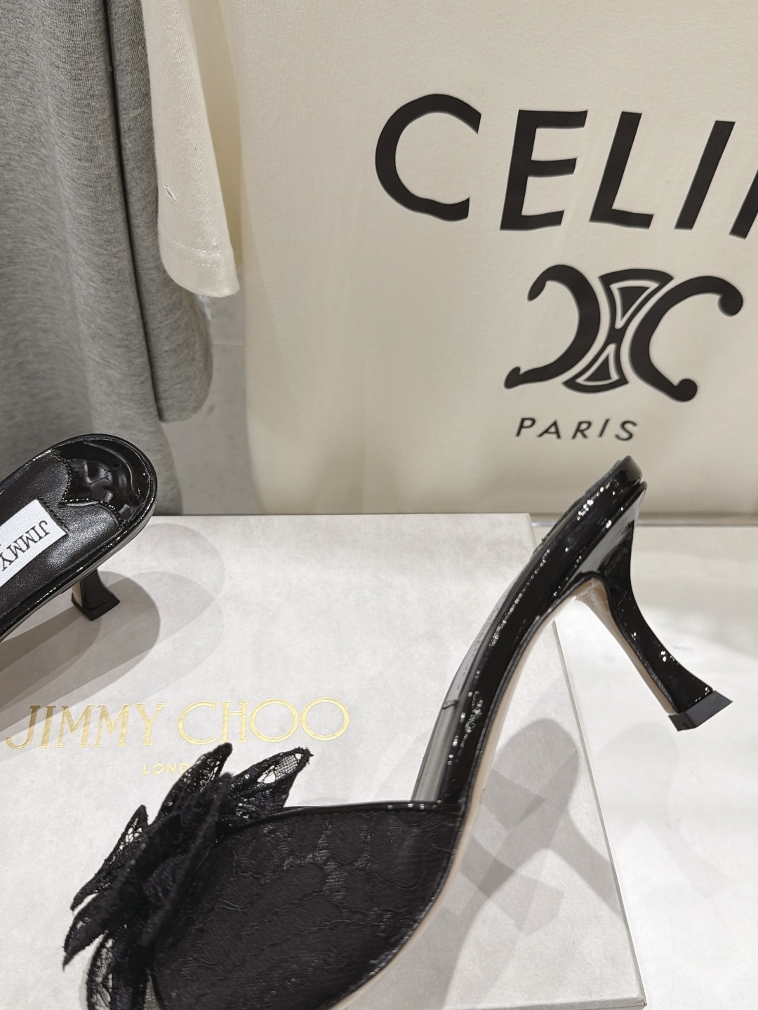 高版本出厂 JIMMY CHOO*|JC/吉米周2026ss新款简约蕾丝网纱小猫跟高跟鞋拖鞋 原版套楦,完美的线条, 高版本出厂 JIMMY CHOO*|JC/吉米周2026ss新款简约蕾丝网纱小猫跟高跟鞋拖鞋 原版套楦,完美的线条,