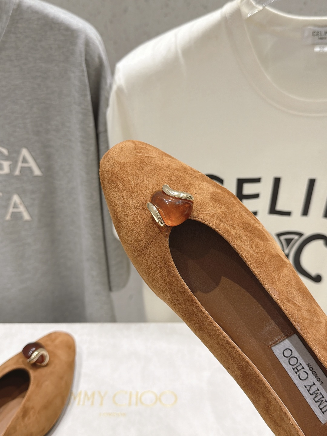 高版本出厂 JIMMY CHOO*|JC/吉米周2026ss夏季新款玛丽珍平底鞋时装鞋单鞋 原版套楦,完美的线条,简 高版本出厂 JIMMY CHOO*|JC/吉米周2026ss夏季新款玛丽珍平底鞋时装鞋单鞋 原版套楦,完美的线条,简