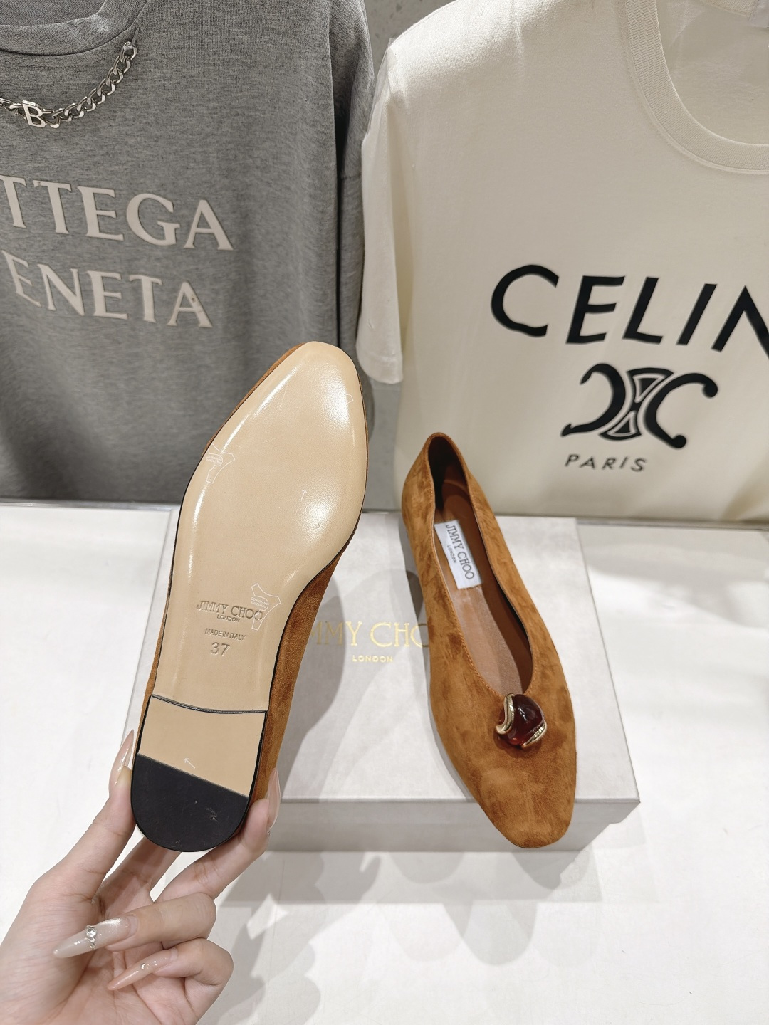 高版本出厂 JIMMY CHOO*|JC/吉米周2026ss夏季新款玛丽珍平底鞋时装鞋单鞋 原版套楦,完美的线条,简 高版本出厂 JIMMY CHOO*|JC/吉米周2026ss夏季新款玛丽珍平底鞋时装鞋单鞋 原版套楦,完美的线条,简