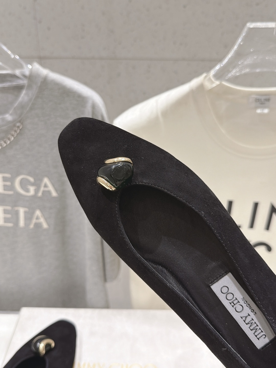 高版本出厂   JIMMY CHOO*｜JC/吉米周2026ss夏季新款玛丽珍平底鞋时装鞋单鞋 原版套楦，完美的线条，简