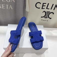 高版本出厂 Celine*塞琳F037 2026ss思琳夏季新款凯旋门Logo平底拖鞋 高级感十足 网红ins种草神 高版本出厂 Celine*塞琳F037 2026ss思琳夏季新款凯旋门Logo平底拖鞋 高级感十足 网红ins种草神