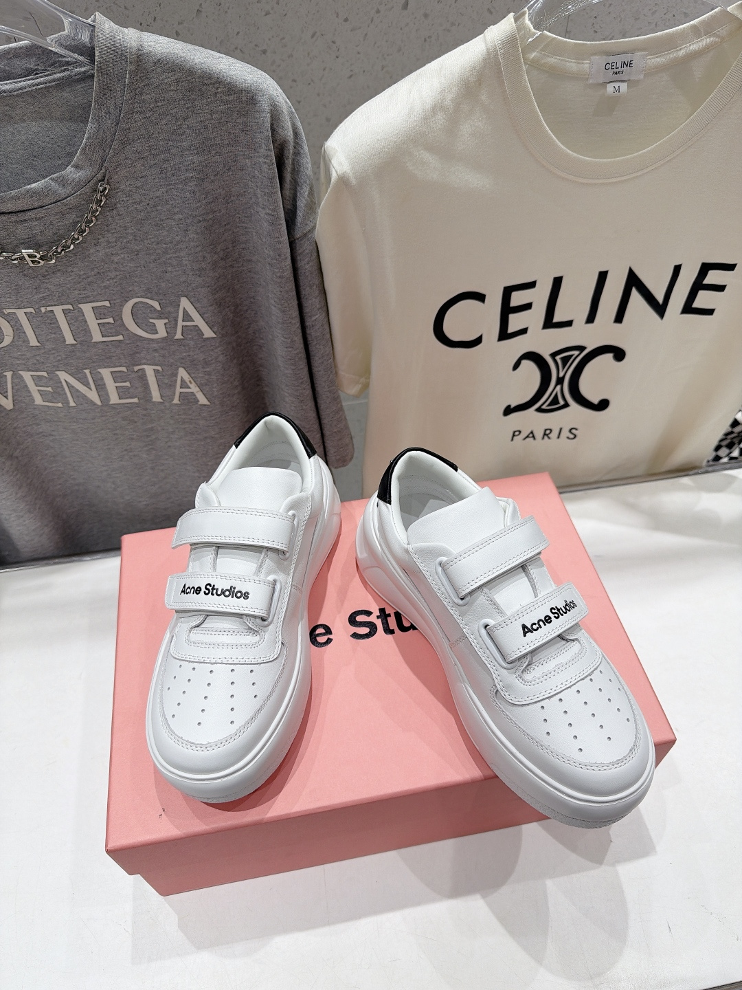 高版本出厂 Acne studios F051最新爆款魔术贴厚底小白鞋 市场高版本 原版购入开发 做货 此款魔术贴运 高版本出厂 Acne studios F051最新爆款魔术贴厚底小白鞋 市场高版本 原版购入开发 做货 此款魔术贴运