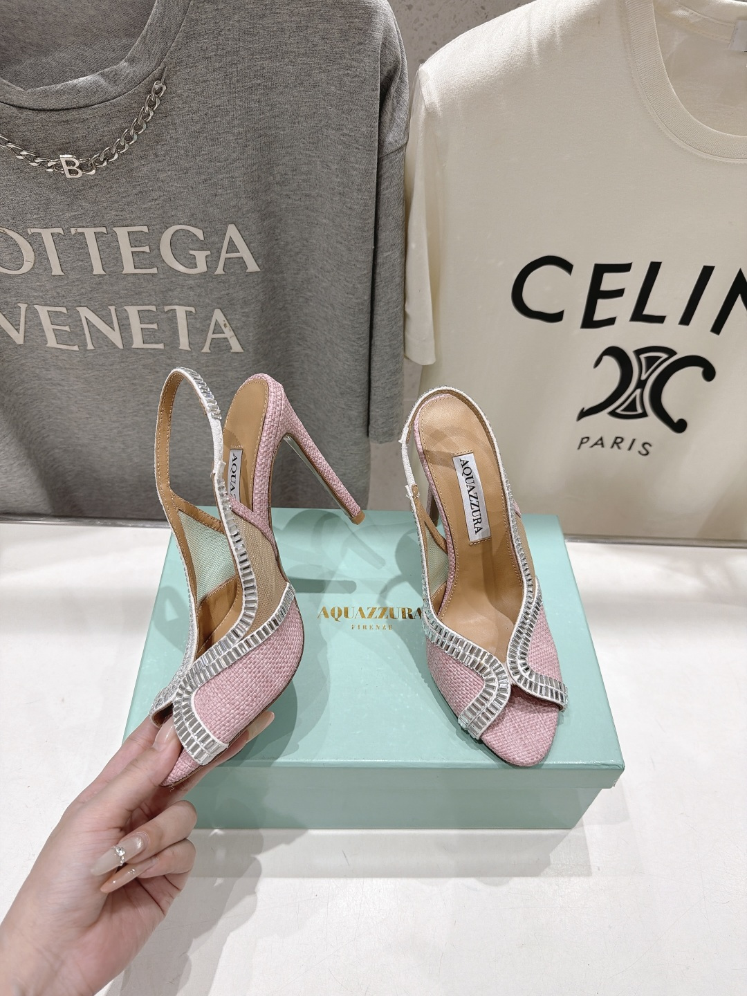 高版本出厂 「ᴀqᴜᴀᴢᴢᴜʀᴀ」AQUAZZURA/菠萝F072 2026ss夏季新款编织高跟鞋凉鞋 _______ 高版本出厂 「ᴀqᴜᴀᴢᴢᴜʀᴀ」AQUAZZURA/菠萝F072 2026ss夏季新款编织高跟鞋凉鞋 _______