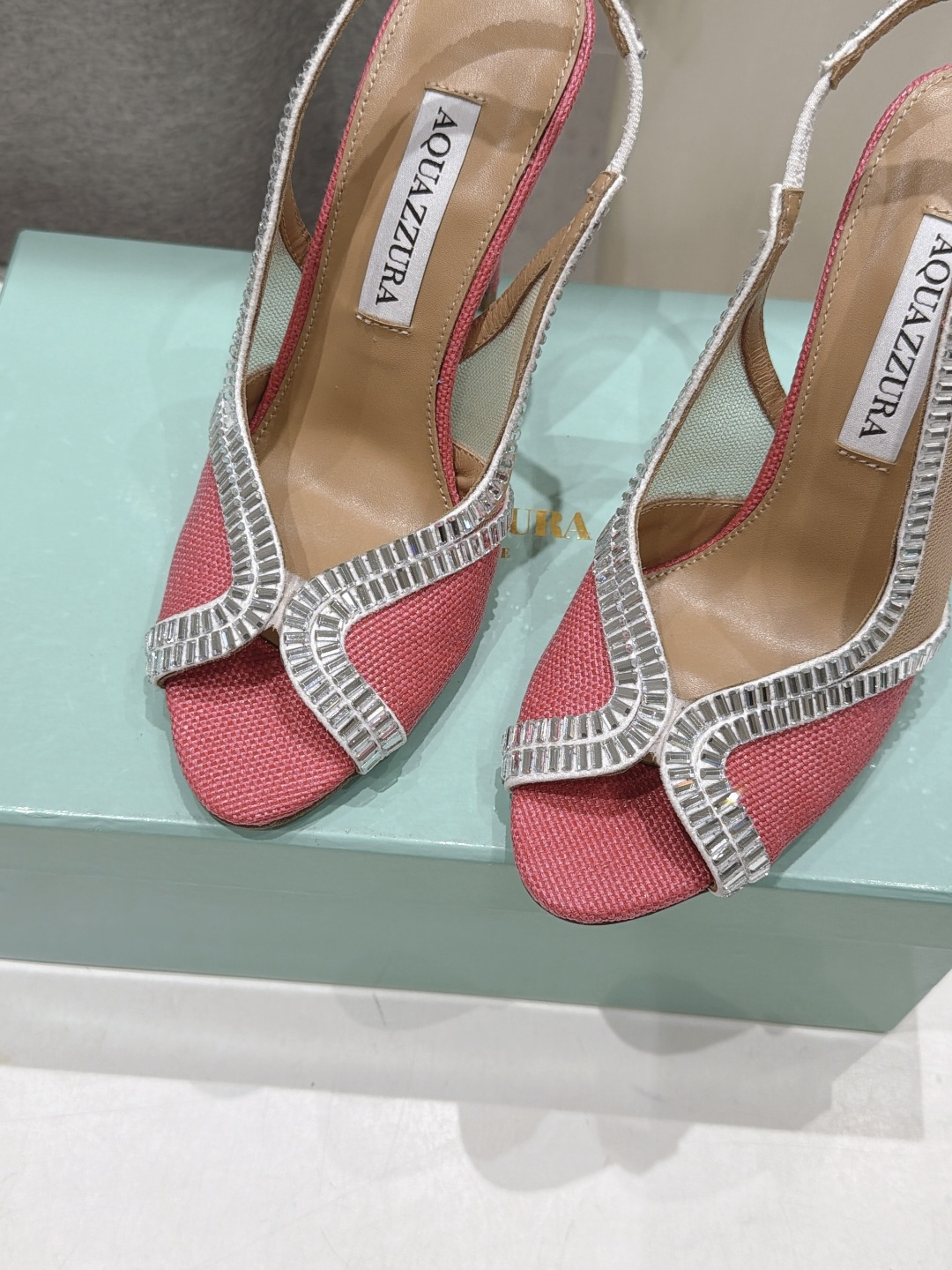 高版本出厂 「ᴀqᴜᴀᴢᴢᴜʀᴀ」AQUAZZURA/菠萝F072 2026ss夏季新款编织高跟鞋凉鞋 _______ 高版本出厂 「ᴀqᴜᴀᴢᴢᴜʀᴀ」AQUAZZURA/菠萝F072 2026ss夏季新款编织高跟鞋凉鞋 _______