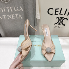 高版本出厂 「ᴀqᴜᴀᴢᴢᴜʀᴀ」AQUAZZURA/菠萝F072 2026ss夏季新款尖头高跟拖鞋 ________ 高版本出厂 「ᴀqᴜᴀᴢᴢᴜʀᴀ」AQUAZZURA/菠萝F072 2026ss夏季新款尖头高跟拖鞋 ________