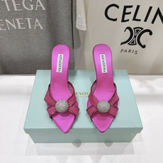 高版本出厂 「ᴀqᴜᴀᴢᴢᴜʀᴀ」AQUAZZURA/菠萝F072 2026ss夏季新款尖头高跟拖鞋 ________ 高版本出厂 「ᴀqᴜᴀᴢᴢᴜʀᴀ」AQUAZZURA/菠萝F072 2026ss夏季新款尖头高跟拖鞋 ________
