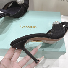 高版本出厂 「ᴀqᴜᴀᴢᴢᴜʀᴀ」AQUAZZURA/菠萝F072 2026ss夏季新款尖头高跟拖鞋 ________ 高版本出厂 「ᴀqᴜᴀᴢᴢᴜʀᴀ」AQUAZZURA/菠萝F072 2026ss夏季新款尖头高跟拖鞋 ________