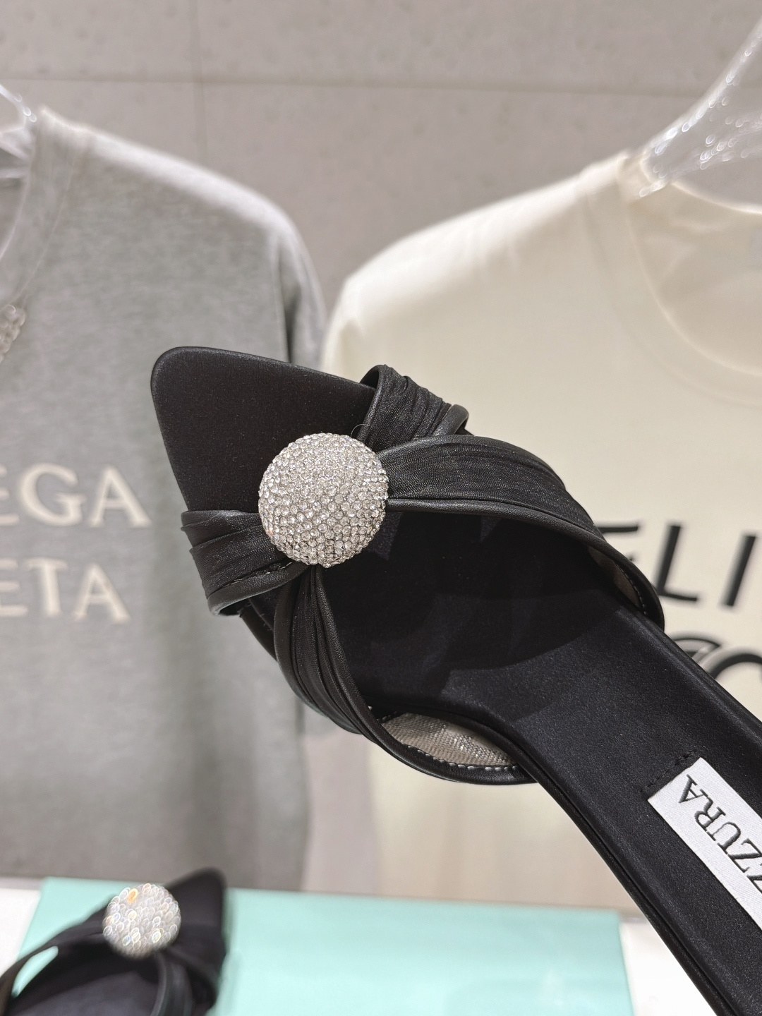 高版本出厂 「ᴀqᴜᴀᴢᴢᴜʀᴀ」AQUAZZURA/菠萝F072 2026ss夏季新款尖头高跟拖鞋 ________ 高版本出厂 「ᴀqᴜᴀᴢᴢᴜʀᴀ」AQUAZZURA/菠萝F072 2026ss夏季新款尖头高跟拖鞋 ________