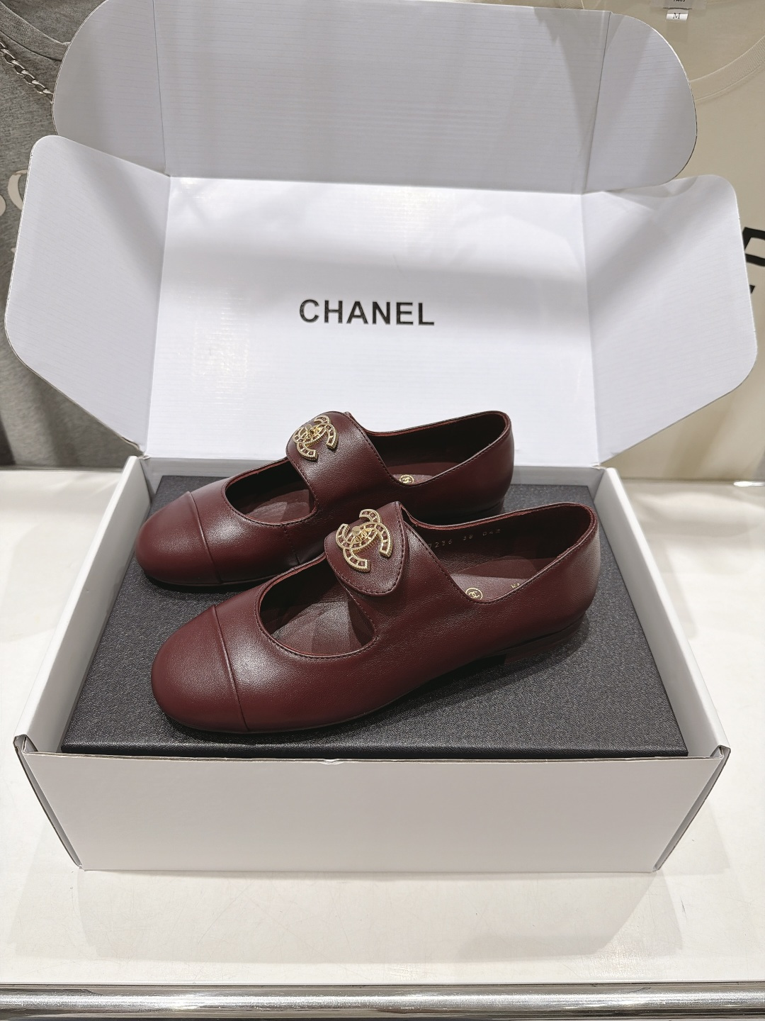 高版本出厂   CHANEL* 香奈儿F022 小香2026ss早秋新款玛丽珍平底鞋单鞋 上脚女人味十足  凸显温柔气质