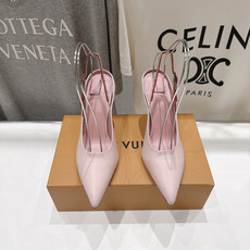高版本出厂 Louis Vuitton ss26 new arrival LV驴牌夏季新款尖头后空高跟鞋凉鞋 简约精 高版本出厂 Louis Vuitton ss26 new arrival LV驴牌夏季新款尖头后空高跟鞋凉鞋 简约精