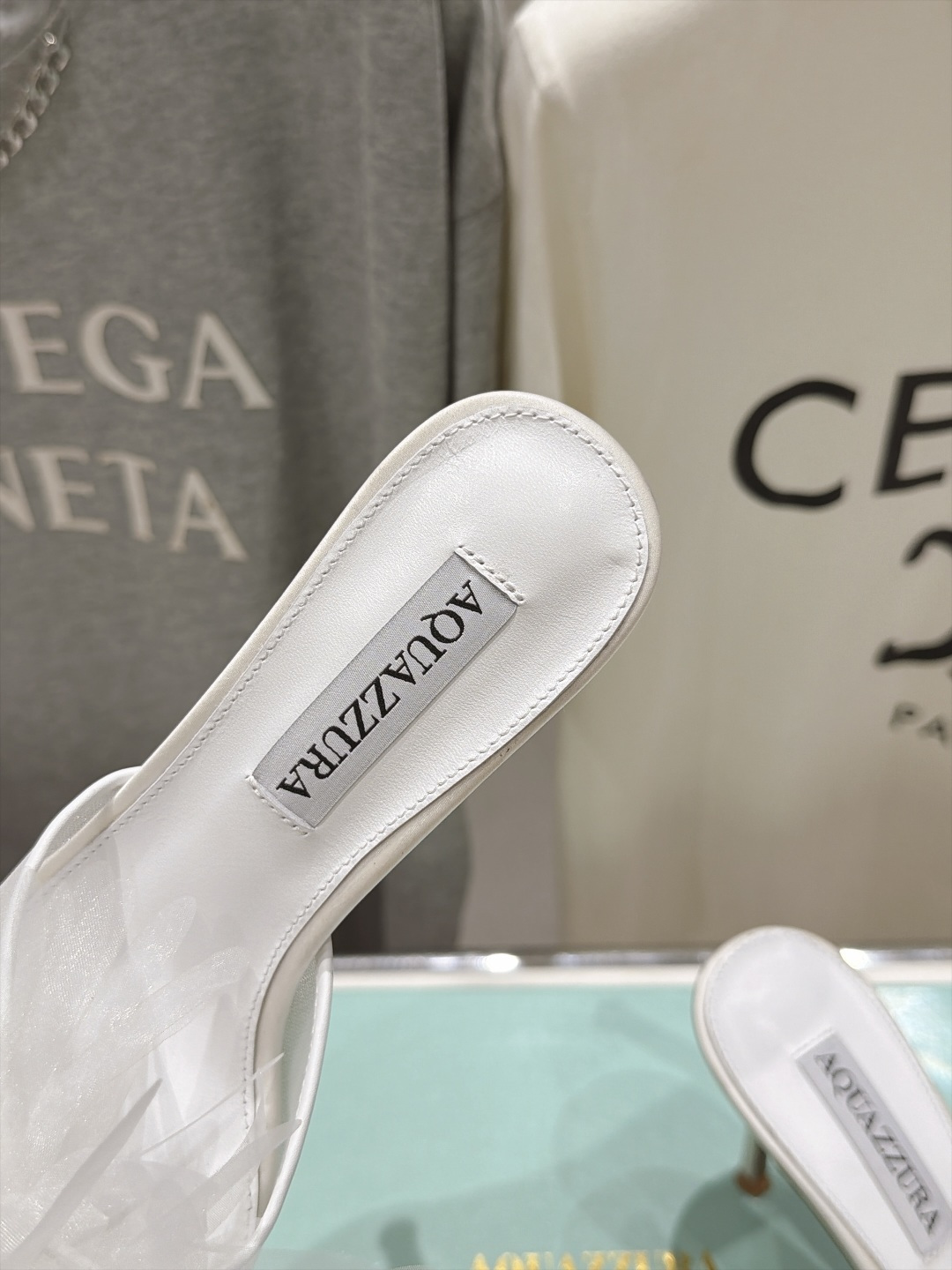 高版本出厂  「ᴀqᴜᴀᴢᴢᴜʀᴀ」AQUAZZURA/菠萝F072 2026ss夏季新款花卉高跟拖鞋 ________