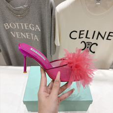 高版本出厂 「ᴀqᴜᴀᴢᴢᴜʀᴀ」AQUAZZURA/菠萝F072 2026ss夏季新款花卉高跟拖鞋 ________ 高版本出厂 「ᴀqᴜᴀᴢᴢᴜʀᴀ」AQUAZZURA/菠萝F072 2026ss夏季新款花卉高跟拖鞋 ________