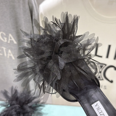 高版本出厂 「ᴀqᴜᴀᴢᴢᴜʀᴀ」AQUAZZURA/菠萝F072 2026ss夏季新款花卉高跟拖鞋 ________ 高版本出厂 「ᴀqᴜᴀᴢᴢᴜʀᴀ」AQUAZZURA/菠萝F072 2026ss夏季新款花卉高跟拖鞋 ________