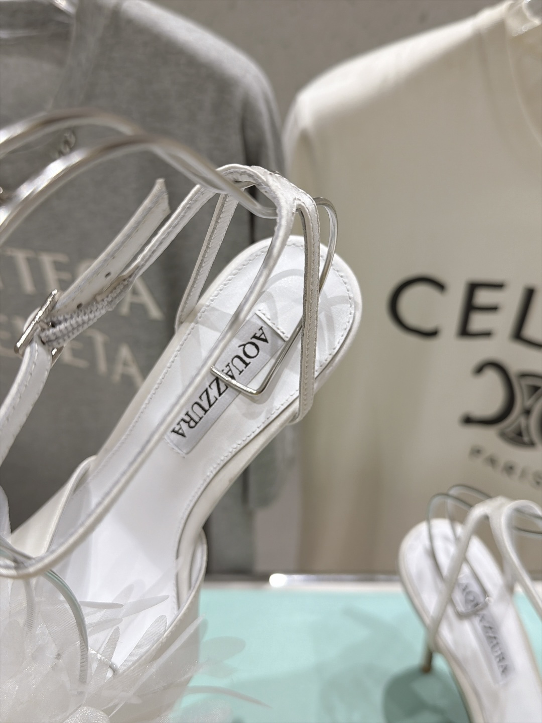 高版本出厂  「ᴀqᴜᴀᴢᴢᴜʀᴀ」AQUAZZURA/菠萝F072 2026ss夏季新款花卉高跟鞋凉鞋 _______