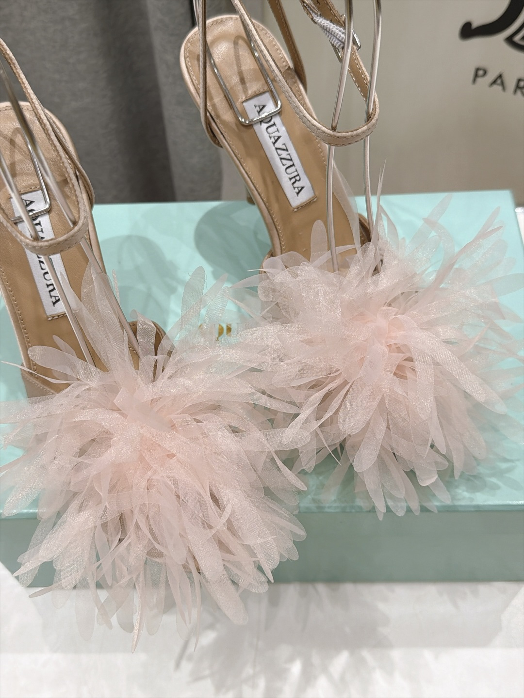 高版本出厂  「ᴀqᴜᴀᴢᴢᴜʀᴀ」AQUAZZURA/菠萝F072 2026ss夏季新款花卉高跟鞋凉鞋 _______