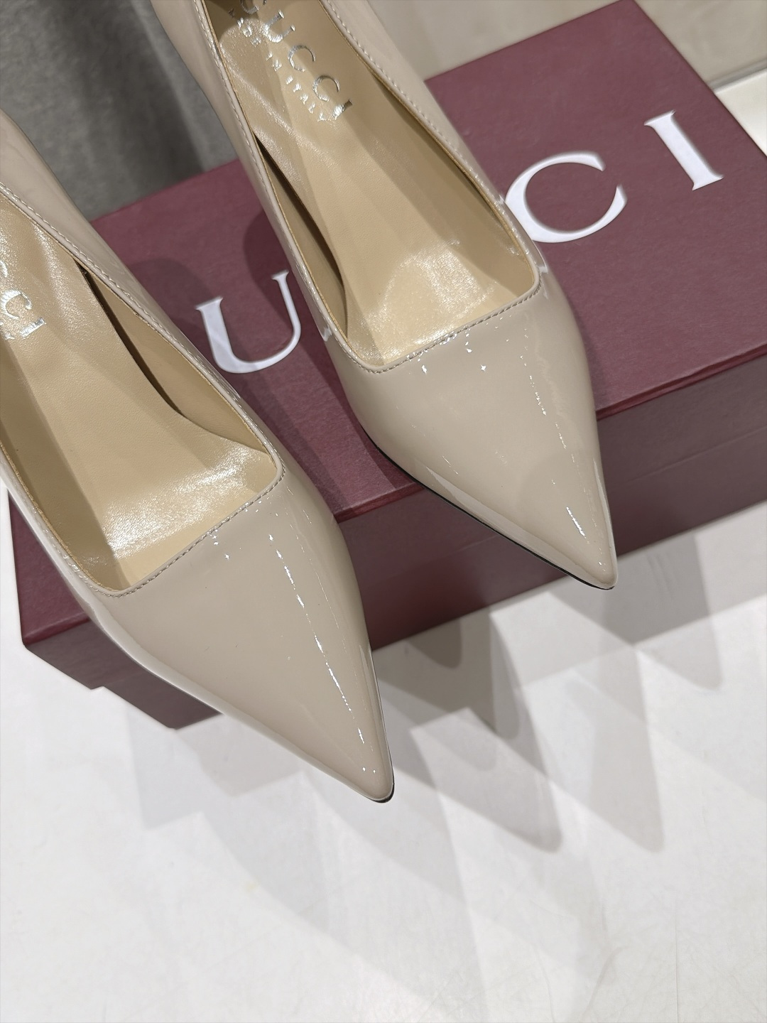 高版本出厂 Gucci 古驰F045 G家26ss新款玛丽珍尖头高跟鞋时装鞋~ 原味原单品质!每个细节皆经过精心细 高版本出厂 Gucci 古驰F045 G家26ss新款玛丽珍尖头高跟鞋时装鞋~ 原味原单品质!每个细节皆经过精心细