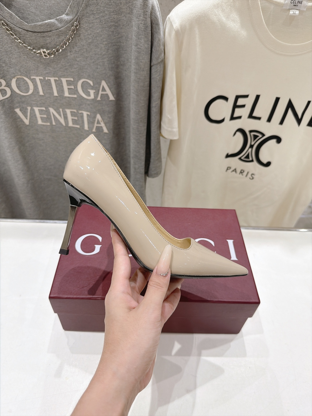 高版本出厂 Gucci 古驰F045 G家26ss新款玛丽珍尖头高跟鞋时装鞋~ 原味原单品质!每个细节皆经过精心细 高版本出厂 Gucci 古驰F045 G家26ss新款玛丽珍尖头高跟鞋时装鞋~ 原味原单品质!每个细节皆经过精心细