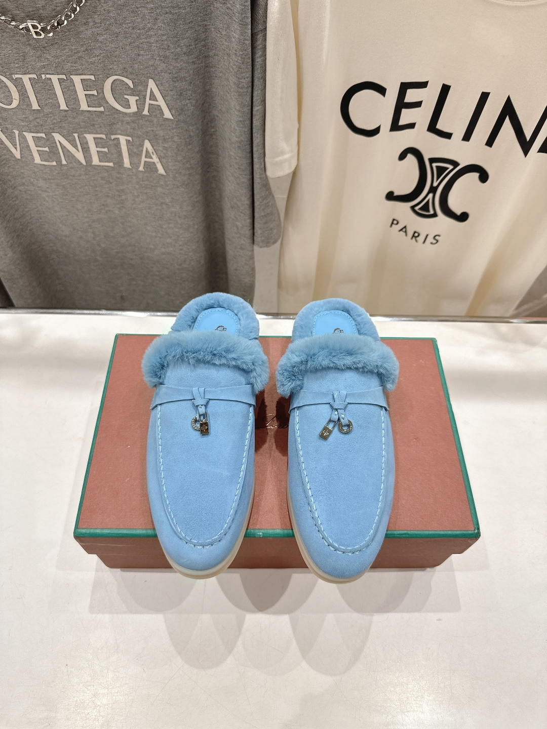 顶级出厂 升级版兔毛  男码+10   Loro Piana* LP🌾万年经典款乐福鞋 简约时尚 脚感超级舒适 一天可以