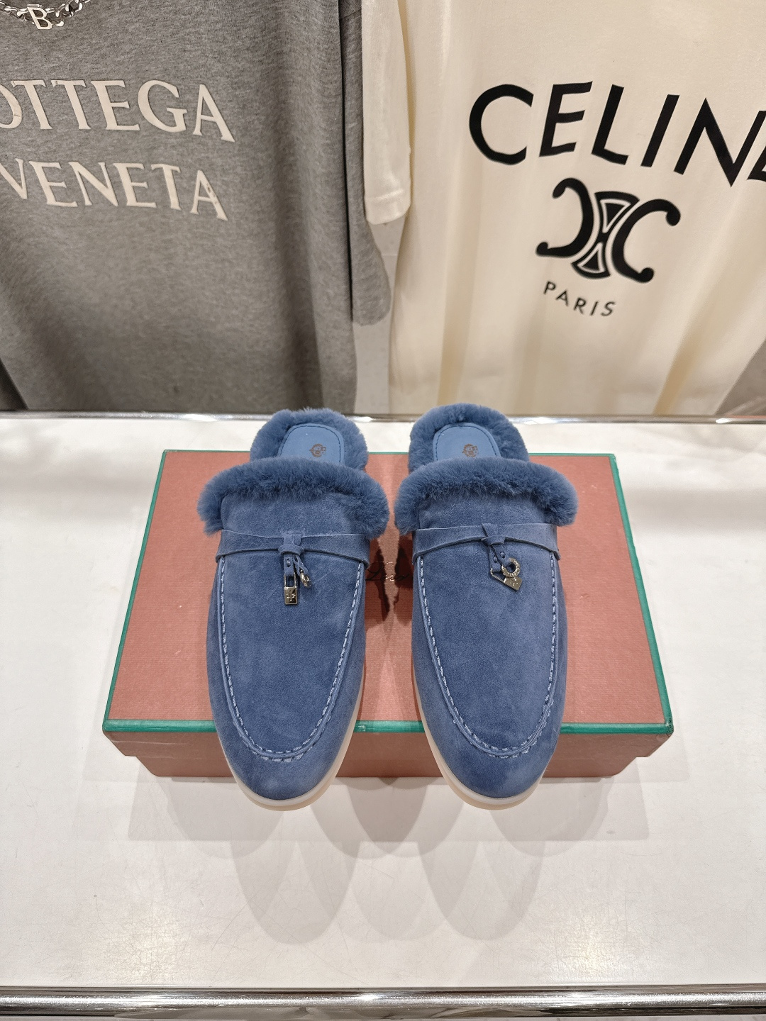 顶级出厂 升级版兔毛  男码+10   Loro Piana* LP🌾万年经典款乐福鞋 简约时尚 脚感超级舒适 一天可以
