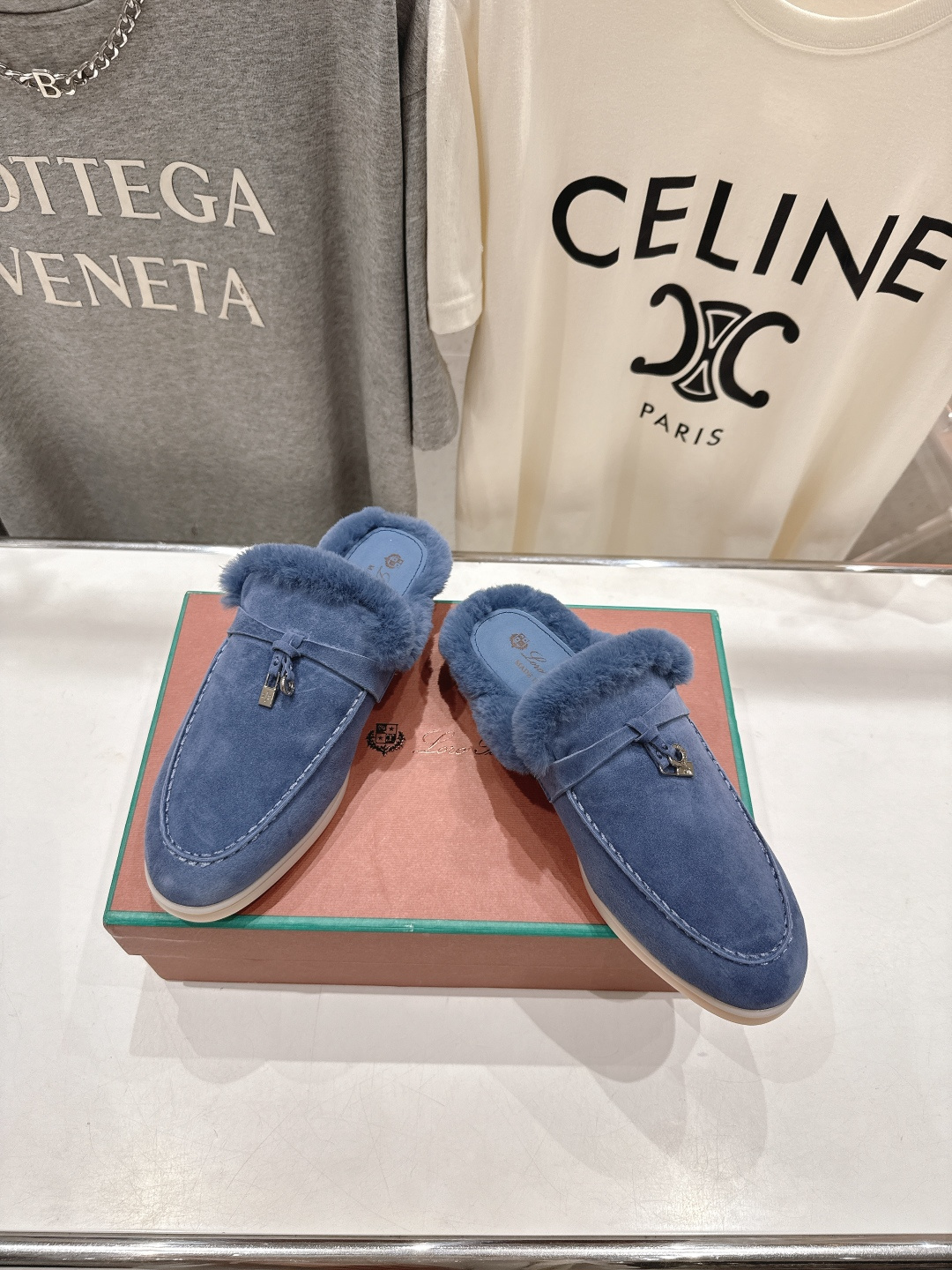 顶级出厂 升级版兔毛  男码+10   Loro Piana* LP🌾万年经典款乐福鞋 简约时尚 脚感超级舒适 一天可以