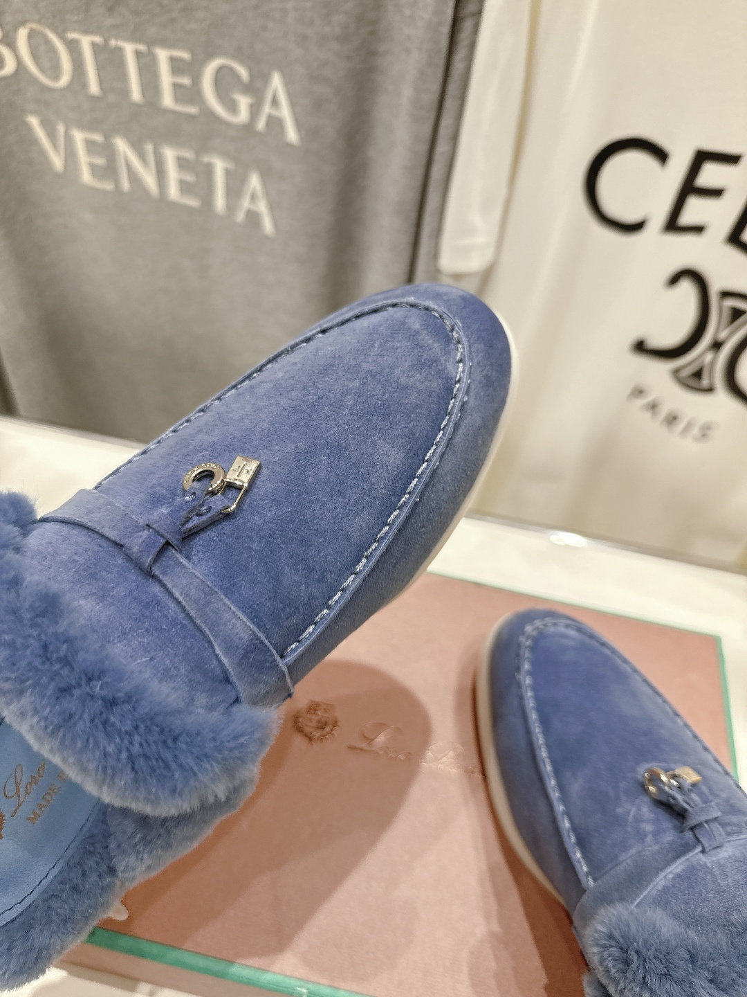 顶级出厂 升级版兔毛  男码+10   Loro Piana* LP🌾万年经典款乐福鞋 简约时尚 脚感超级舒适 一天可以