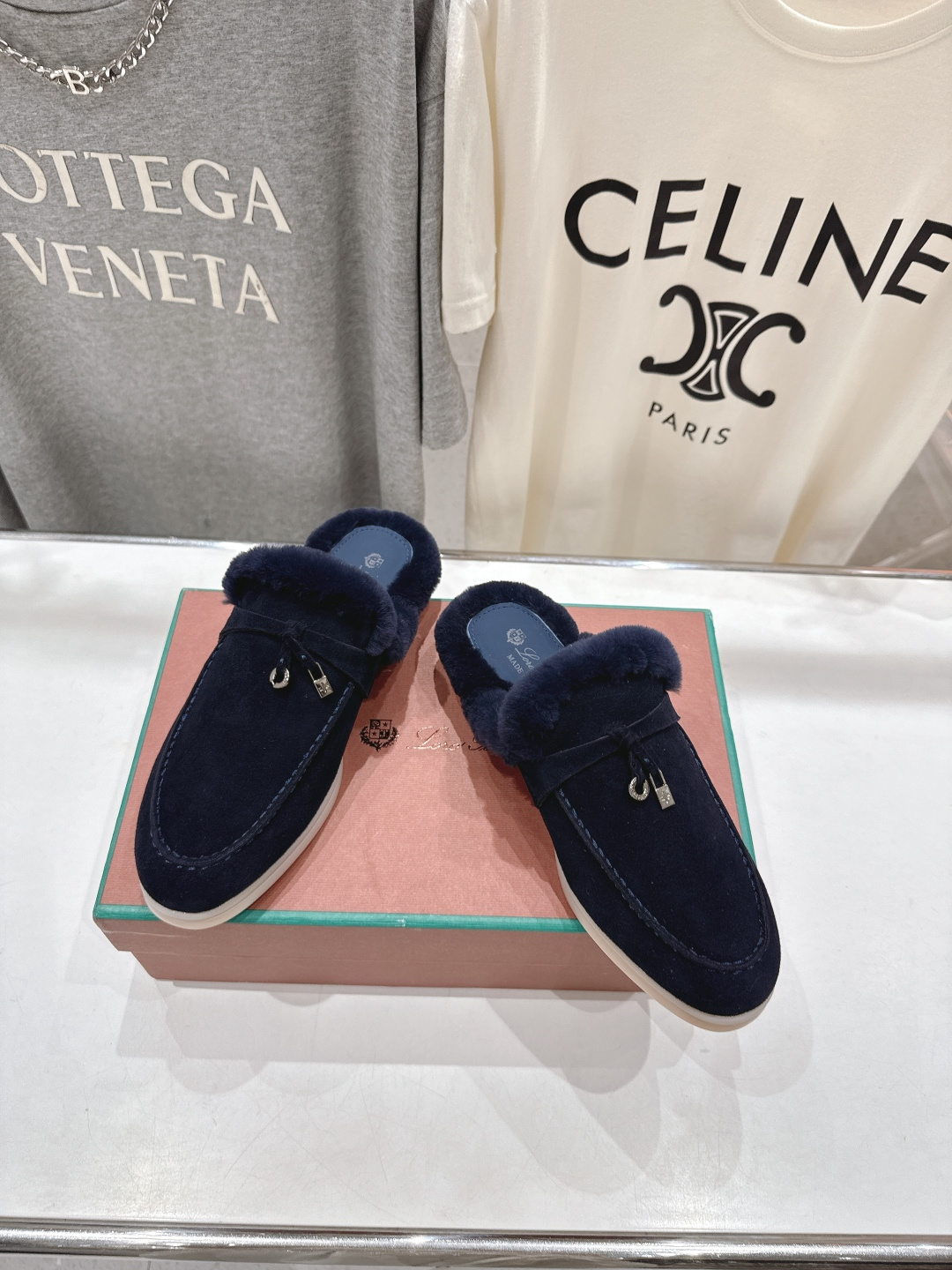 顶级出厂 升级版兔毛  男码+10   Loro Piana* LP🌾万年经典款乐福鞋 简约时尚 脚感超级舒适 一天可以