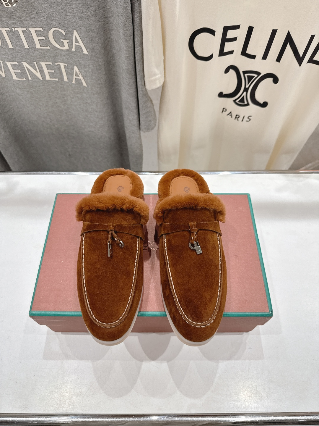 顶级出厂 升级版兔毛  男码+10   Loro Piana* LP🌾万年经典款乐福鞋 简约时尚 脚感超级舒适 一天可以