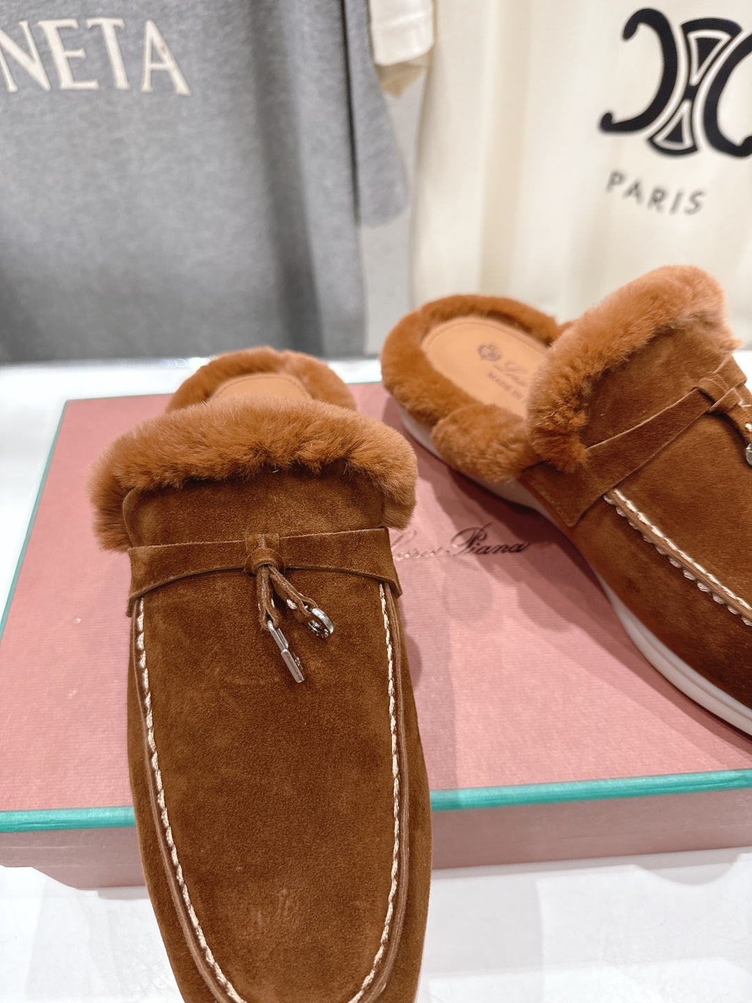 顶级出厂 升级版兔毛  男码+10   Loro Piana* LP🌾万年经典款乐福鞋 简约时尚 脚感超级舒适 一天可以