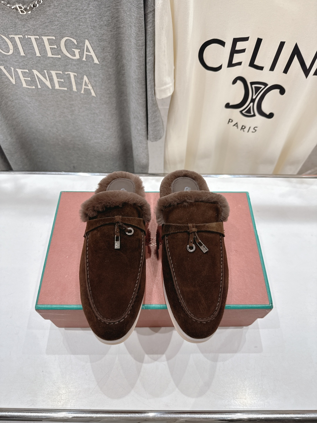 顶级出厂 升级版兔毛  男码+10   Loro Piana* LP🌾万年经典款乐福鞋 简约时尚 脚感超级舒适 一天可以