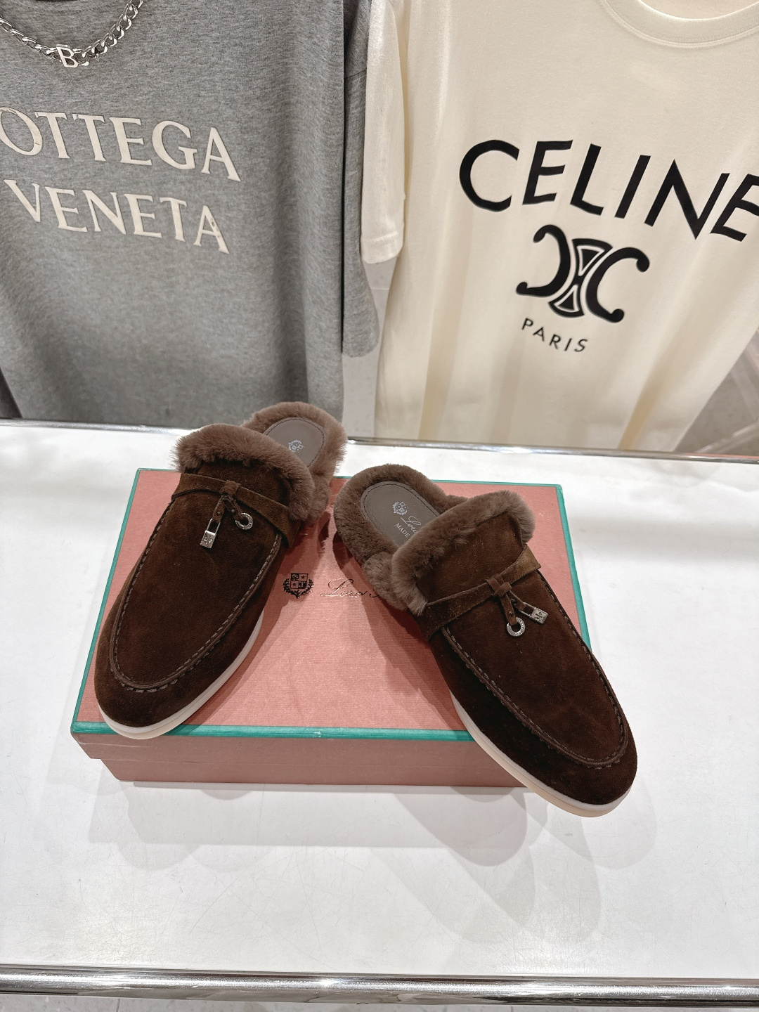 顶级出厂 升级版兔毛  男码+10   Loro Piana* LP🌾万年经典款乐福鞋 简约时尚 脚感超级舒适 一天可以