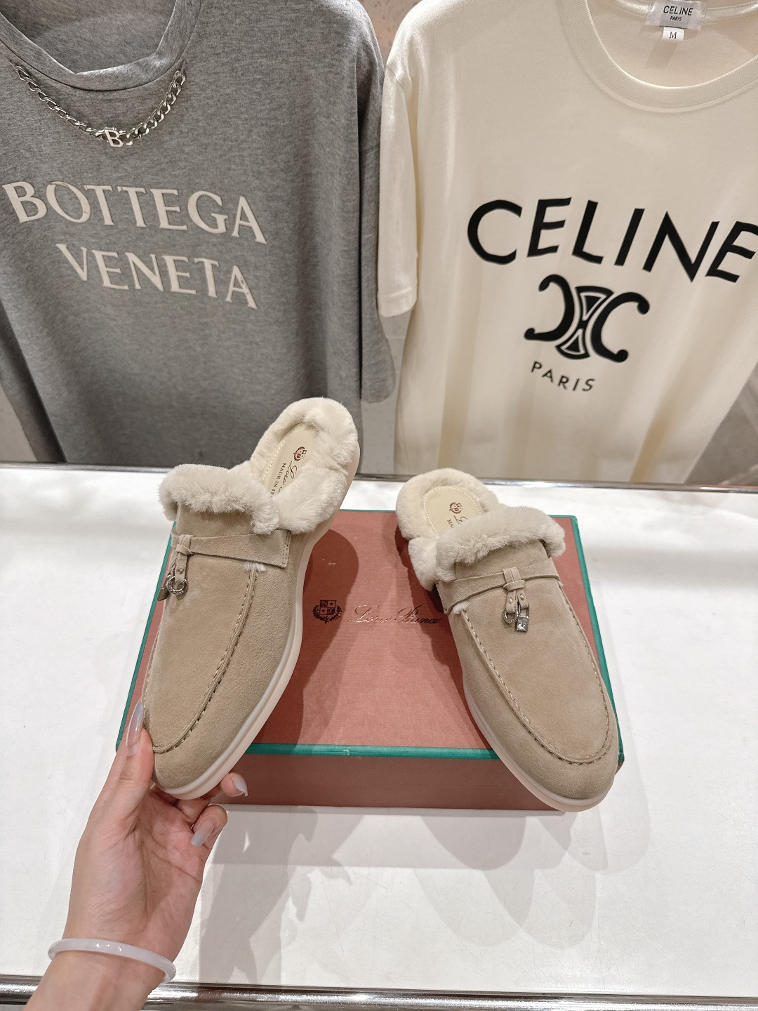 顶级出厂 升级版兔毛  男码+10   Loro Piana* LP🌾万年经典款乐福鞋 简约时尚 脚感超级舒适 一天可以