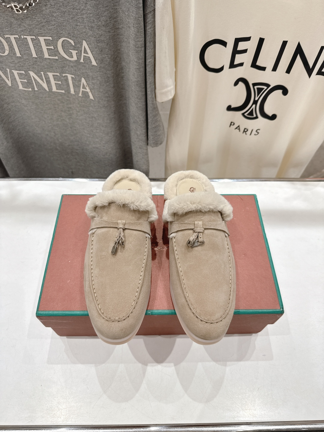 顶级出厂 升级版兔毛  男码+10   Loro Piana* LP🌾万年经典款乐福鞋 简约时尚 脚感超级舒适 一天可以