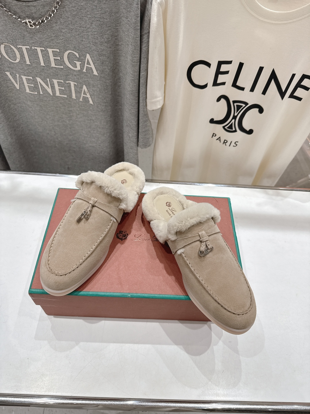 顶级出厂 升级版兔毛  男码+10   Loro Piana* LP🌾万年经典款乐福鞋 简约时尚 脚感超级舒适 一天可以