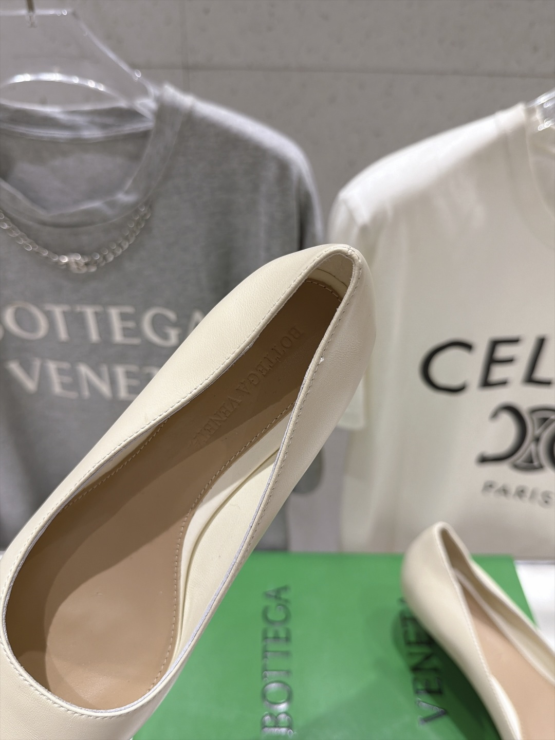 高版本出厂  Bottega Veneta/BV F065 2026ss秋冬新款Parco Mule女士玛丽珍仙女风高跟
