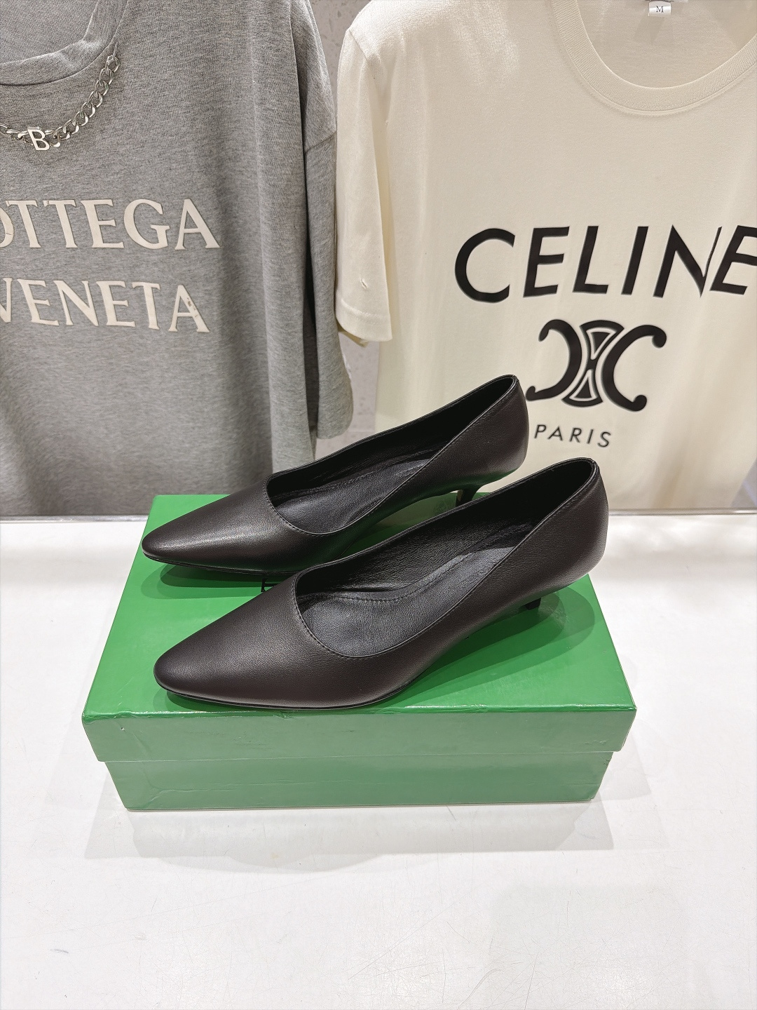 高版本出厂 Bottega Veneta/BV F065 2026ss秋冬新款Parco Mule女士玛丽珍仙女风高跟 高版本出厂 Bottega Veneta/BV F065 2026ss秋冬新款Parco Mule女士玛丽珍仙女风高跟
