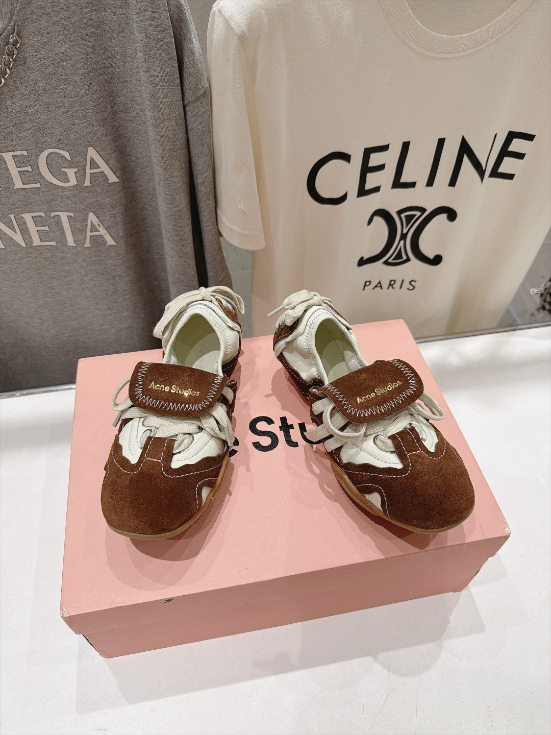 高版本出厂 Acne Studio F053 26ss新款平底慵懒风休闲鞋芭蕾舞鞋 【市场顶级版本】 自带松弛复古文 高版本出厂 Acne Studio F053 26ss新款平底慵懒风休闲鞋芭蕾舞鞋 【市场顶级版本】 自带松弛复古文