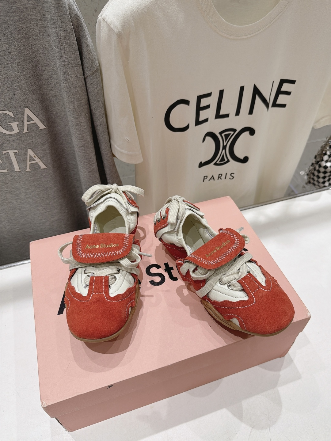 高版本出厂  Acne Studio F053 26ss新款平底慵懒风休闲鞋芭蕾舞鞋  【市场顶级版本】 自带松弛复古文