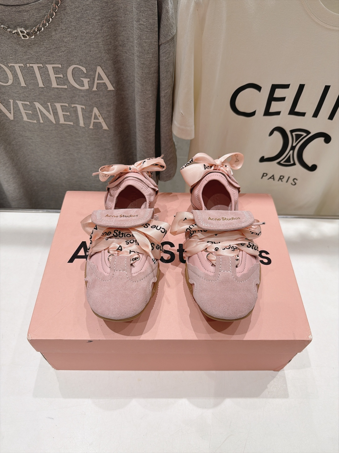 高版本出厂  Acne Studio F053 26ss新款平底慵懒风休闲鞋芭蕾舞鞋  【市场顶级版本】 自带松弛复古文