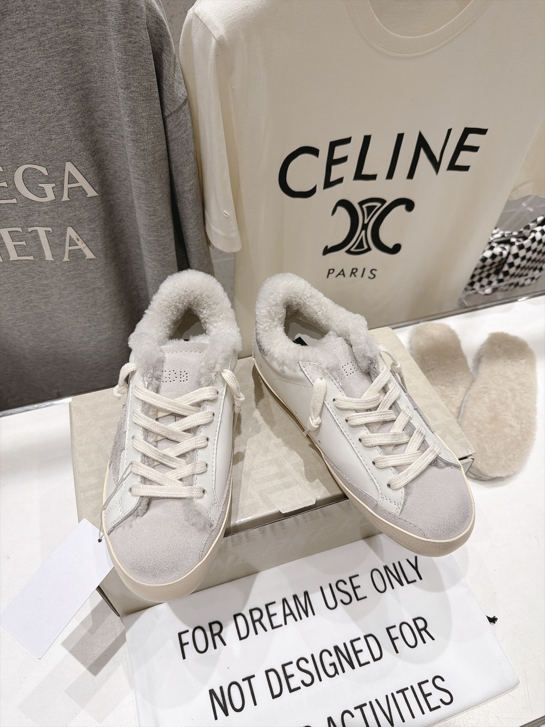 顶级版本 毛里   GGDB~~Golden Goose Deluxe Brand秋冬新款羊毛里小脏鞋休闲鞋 # 全网最