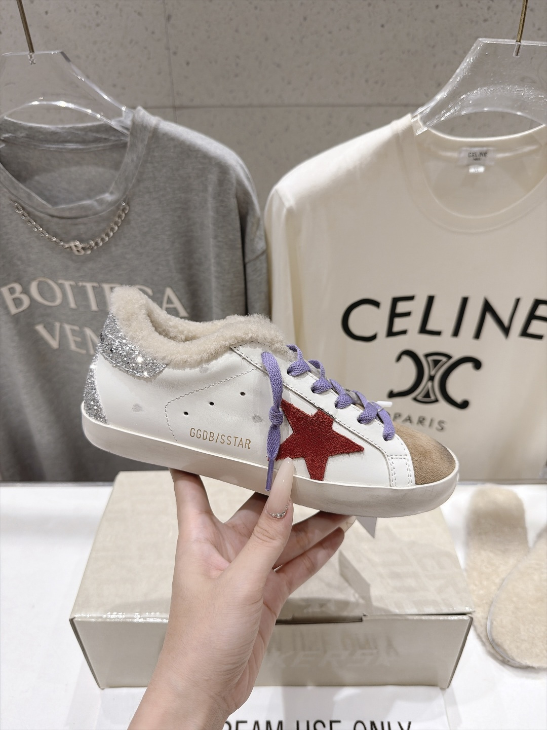 顶级版本 毛里   GGDB~~Golden Goose Deluxe Brand秋冬新款羊毛里小脏鞋休闲鞋 # 全网最