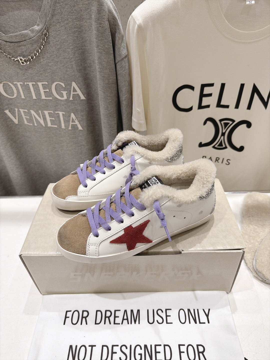 顶级版本 毛里   GGDB~~Golden Goose Deluxe Brand秋冬新款羊毛里小脏鞋休闲鞋 # 全网最