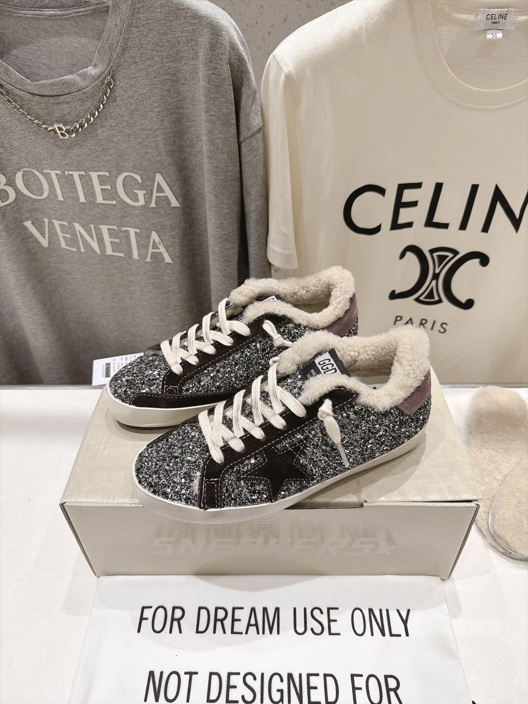 顶级版本 毛里   GGDB~~Golden Goose Deluxe Brand秋冬新款羊毛里小脏鞋休闲鞋 # 全网最