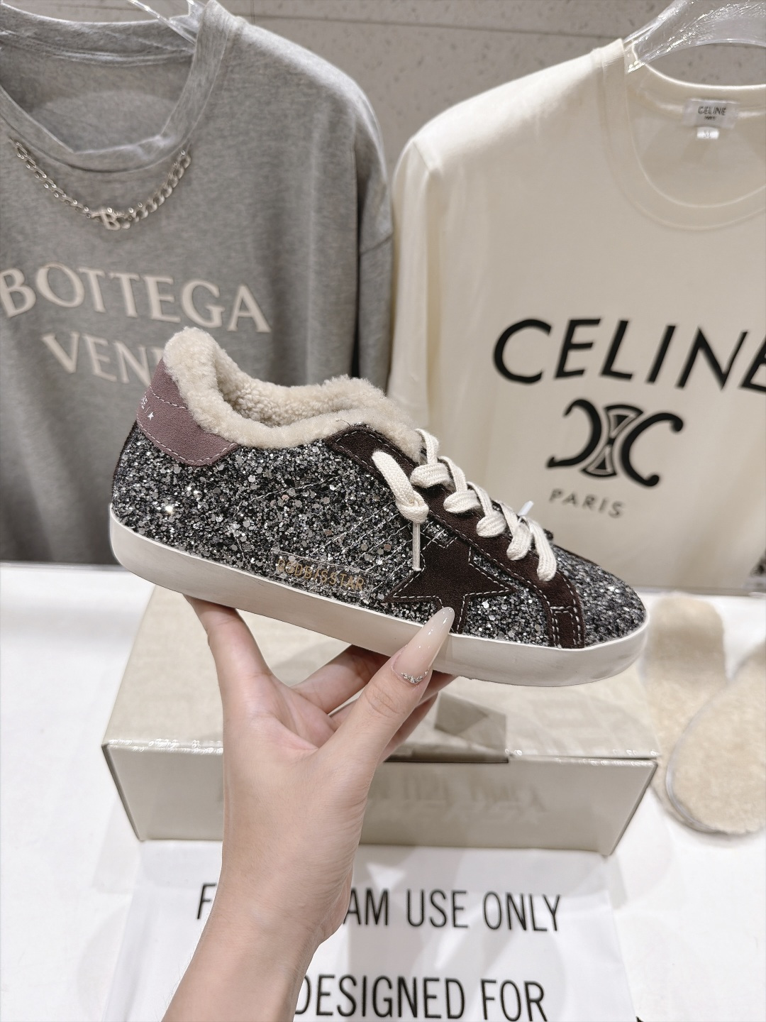顶级版本 毛里   GGDB~~Golden Goose Deluxe Brand秋冬新款羊毛里小脏鞋休闲鞋 # 全网最
