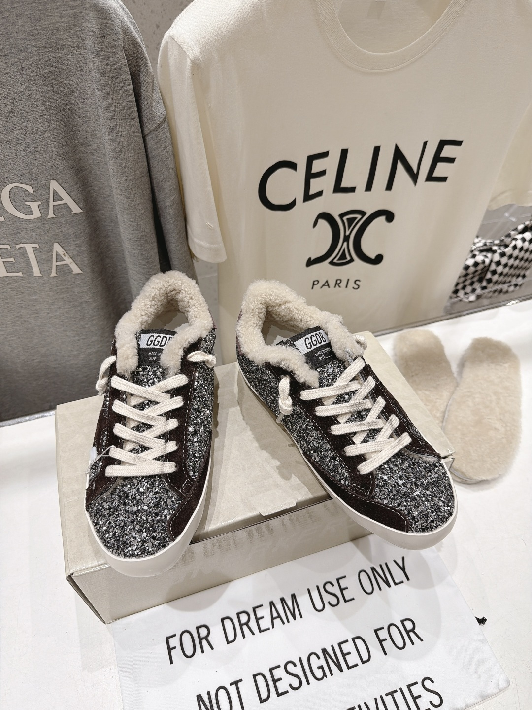 顶级版本 毛里   GGDB~~Golden Goose Deluxe Brand秋冬新款羊毛里小脏鞋休闲鞋 # 全网最