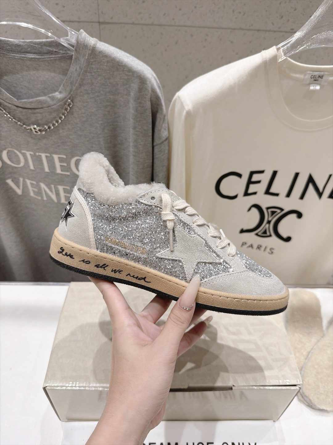 顶级版本 毛里   GGDB~~Golden Goose Deluxe Brand秋冬新款羊毛里小脏鞋休闲鞋 # 全网最