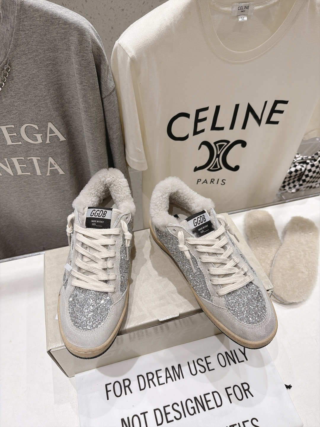 顶级版本 毛里   GGDB~~Golden Goose Deluxe Brand秋冬新款羊毛里小脏鞋休闲鞋 # 全网最