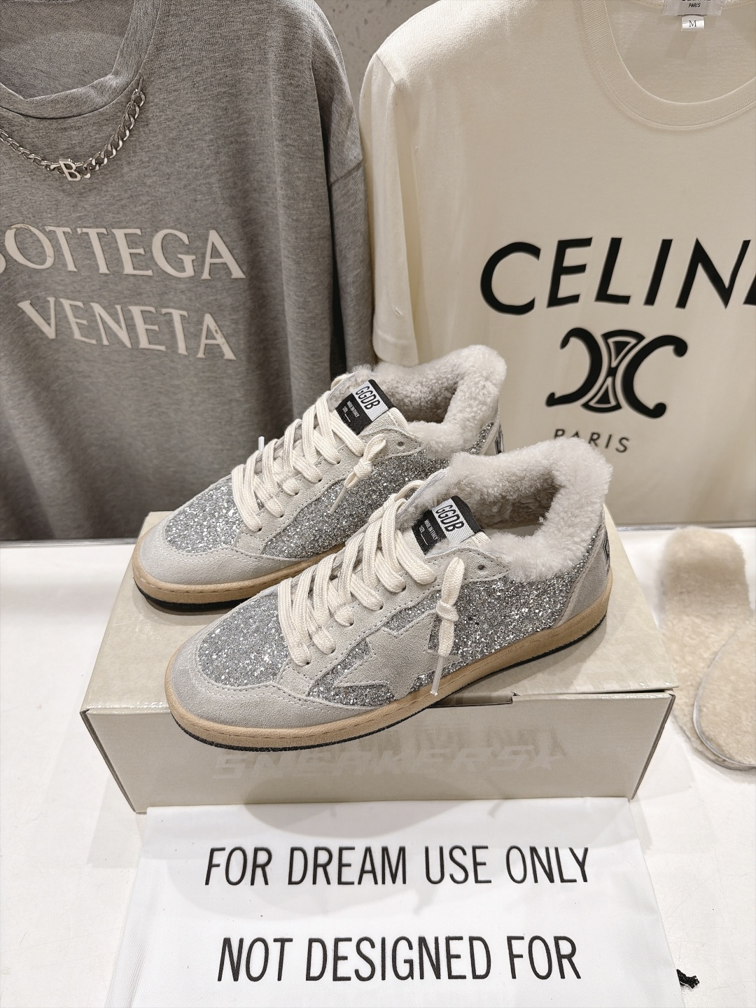 顶级版本 毛里   GGDB~~Golden Goose Deluxe Brand秋冬新款羊毛里小脏鞋休闲鞋 # 全网最
